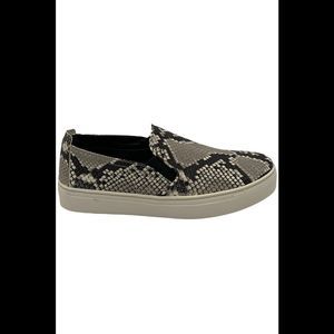 The Flexx Slip On Leather Sneakers Sneak Name Black/WhiteSnke - Medium